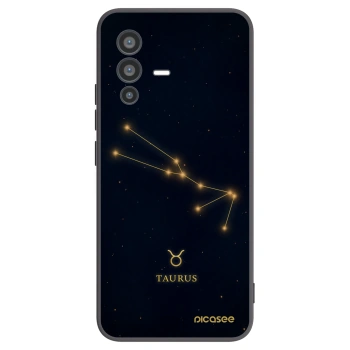 Picasee Μαύρη θήκη σιλικόνης για Vivo V23 5G - TAURUS