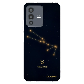 Picasee διαφανής θήκη σιλικόνης Vivo V23 5G - TAURUS