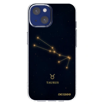 Picasee διαφανής θήκη σιλικόνης Apple iPhone 14 - TAURUS
