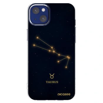 Picasee διαφανής θήκη σιλικόνης Apple iPhone 14 Plus - TAURUS