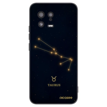Picasee Μαύρη θήκη σιλικόνης για Xiaomi 13 - TAURUS