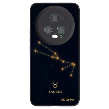 Picasee Μαύρη θήκη σιλικόνης για Honor Magic5 Pro - TAURUS