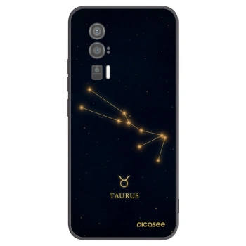 Picasee Μαύρη θήκη σιλικόνης για Xiaomi Poco F5 Pro 5G - TAURUS
