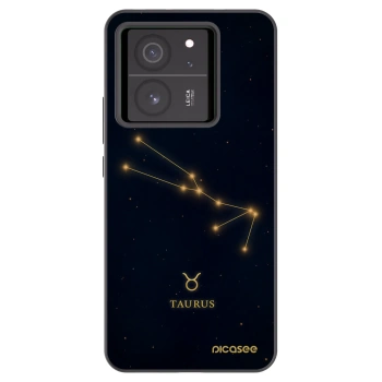 Picasee Μαύρη θήκη σιλικόνης για Xiaomi 13T - TAURUS