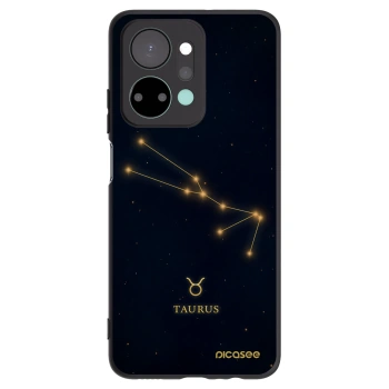 Picasee Μαύρη θήκη σιλικόνης για Honor X7a - TAURUS
