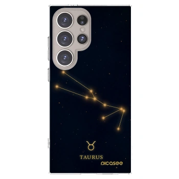 Picasee διαφανής θήκη σιλικόνης Samsung Galaxy S24 Ultra S928B 5G - TAURUS