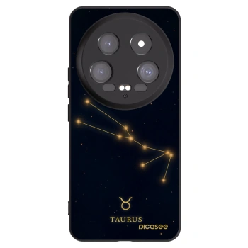 Picasee Μαύρη θήκη σιλικόνης για Xiaomi 14 Ultra - TAURUS