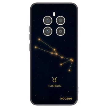 Picasee Μαύρη θήκη σιλικόνης για Realme 12 Pro 5G - TAURUS