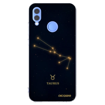 Picasee διαφανής θήκη σιλικόνης Honor 10 Lite - TAURUS