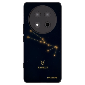 Picasee Μαύρη θήκη σιλικόνης για Honor Magic7 Lite 5G - TAURUS