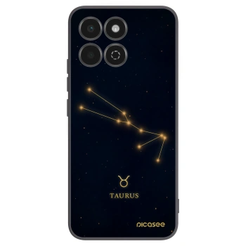 Picasee Μαύρη θήκη σιλικόνης για Honor 200 Smart 5G - TAURUS