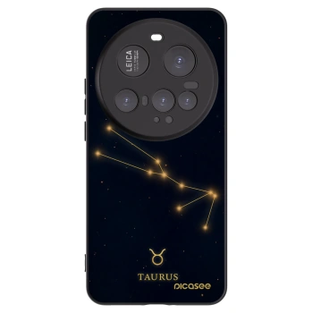 Picasee Μαύρη θήκη σιλικόνης για Xiaomi 15 Ultra - TAURUS