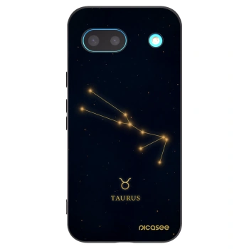 Picasee Μαύρη θήκη σιλικόνης για Google Pixel 8 - TAURUS