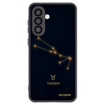 Picasee Μαύρη θήκη σιλικόνης για Samsung Galaxy A26 5G A266B - TAURUS