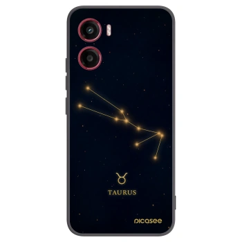 Picasee Μαύρη θήκη σιλικόνης για Motorola Moto G05 - TAURUS