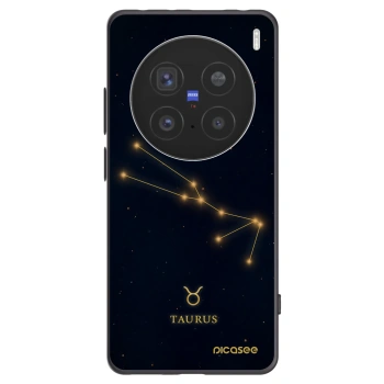 Picasee Μαύρη θήκη σιλικόνης για Vivo X200 Pro - TAURUS