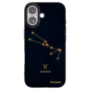 Picasee Μαύρη θήκη σιλικόνης για Apple iPhone 17 - TAURUS