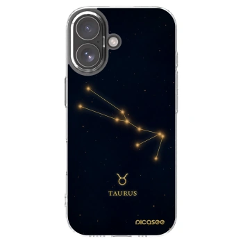 Picasee διαφανής θήκη σιλικόνης Apple iPhone 17 - TAURUS