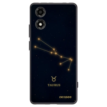 Picasee Μαύρη θήκη σιλικόνης για Motorola Moto E14 - TAURUS