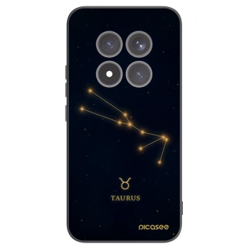 Picasee Μαύρη θήκη σιλικόνης για Xiaomi Redmi Note 15 Pro+ - TAURUS