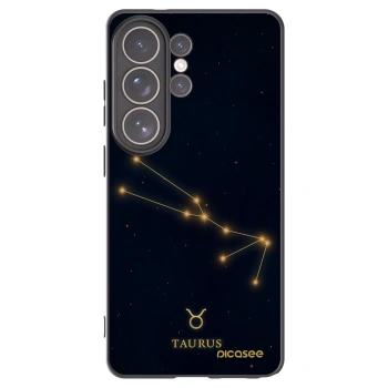 Picasee Μαύρη θήκη σιλικόνης για Samsung Galaxy S26 Ultra - TAURUS