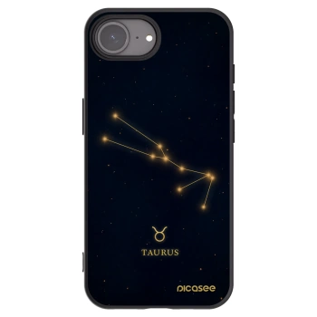 Picasee Μαύρη θήκη σιλικόνης για Apple iPhone 17e - TAURUS