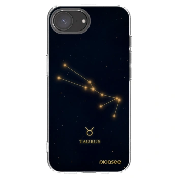 Picasee διαφανής θήκη σιλικόνης Apple iPhone 17e - TAURUS