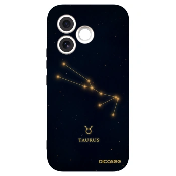 Picasee Μαύρη θήκη σιλικόνης για Honor 600 Lite - TAURUS