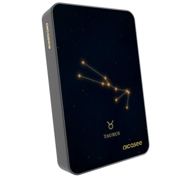 Picasee Powerbank με MagSafe 10 000 mAh Γκρί - TAURUS