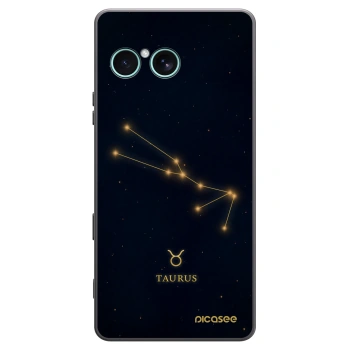 Picasee Μαύρη θήκη σιλικόνης για Sony Xperia 10 VII - TAURUS