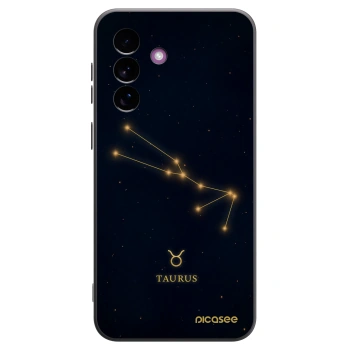 Picasee Μαύρη θήκη σιλικόνης για Samsung Galaxy A37 - TAURUS
