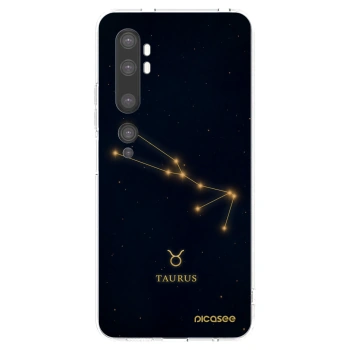 Picasee διαφανής θήκη σιλικόνης Xiaomi Mi Note 10 (Pro) - TAURUS