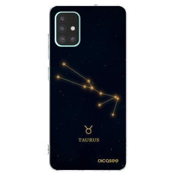 Picasee διαφανής θήκη σιλικόνης Samsung Galaxy A51 A515F - TAURUS