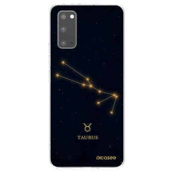 Picasee διαφανής θήκη σιλικόνης Samsung Galaxy S20 G980F - TAURUS