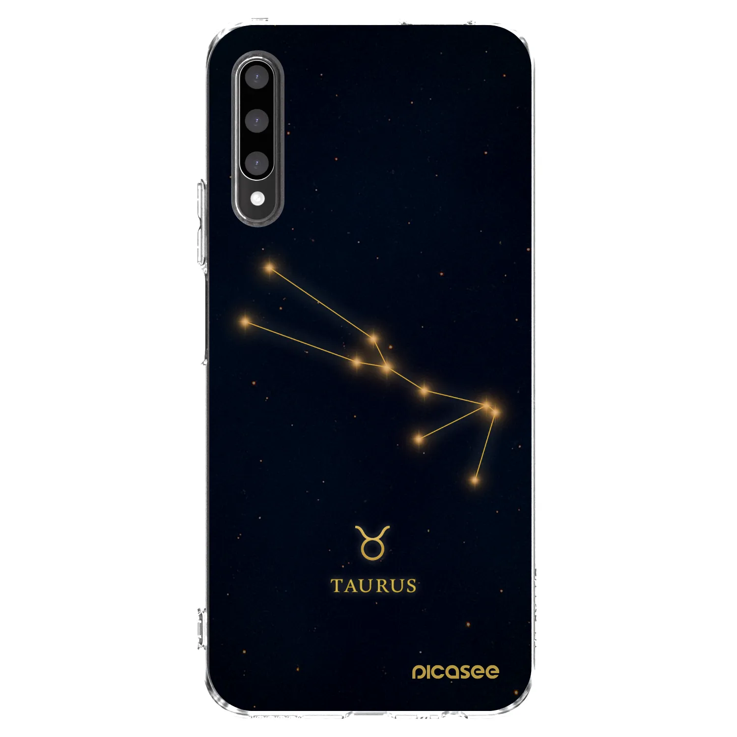 Picasee διαφανής θήκη σιλικόνης Honor 9X Pro - TAURUS