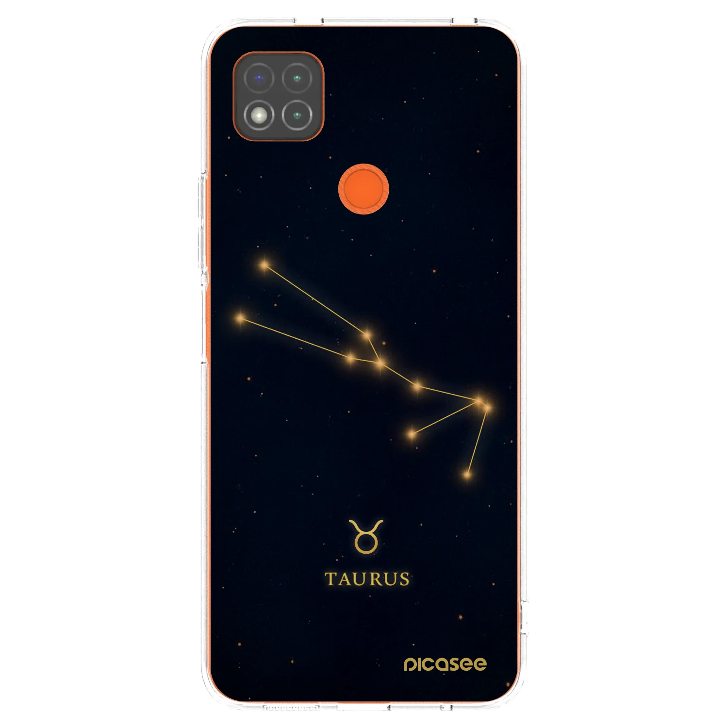 Picasee διαφανής θήκη σιλικόνης Xiaomi Redmi 9C - TAURUS