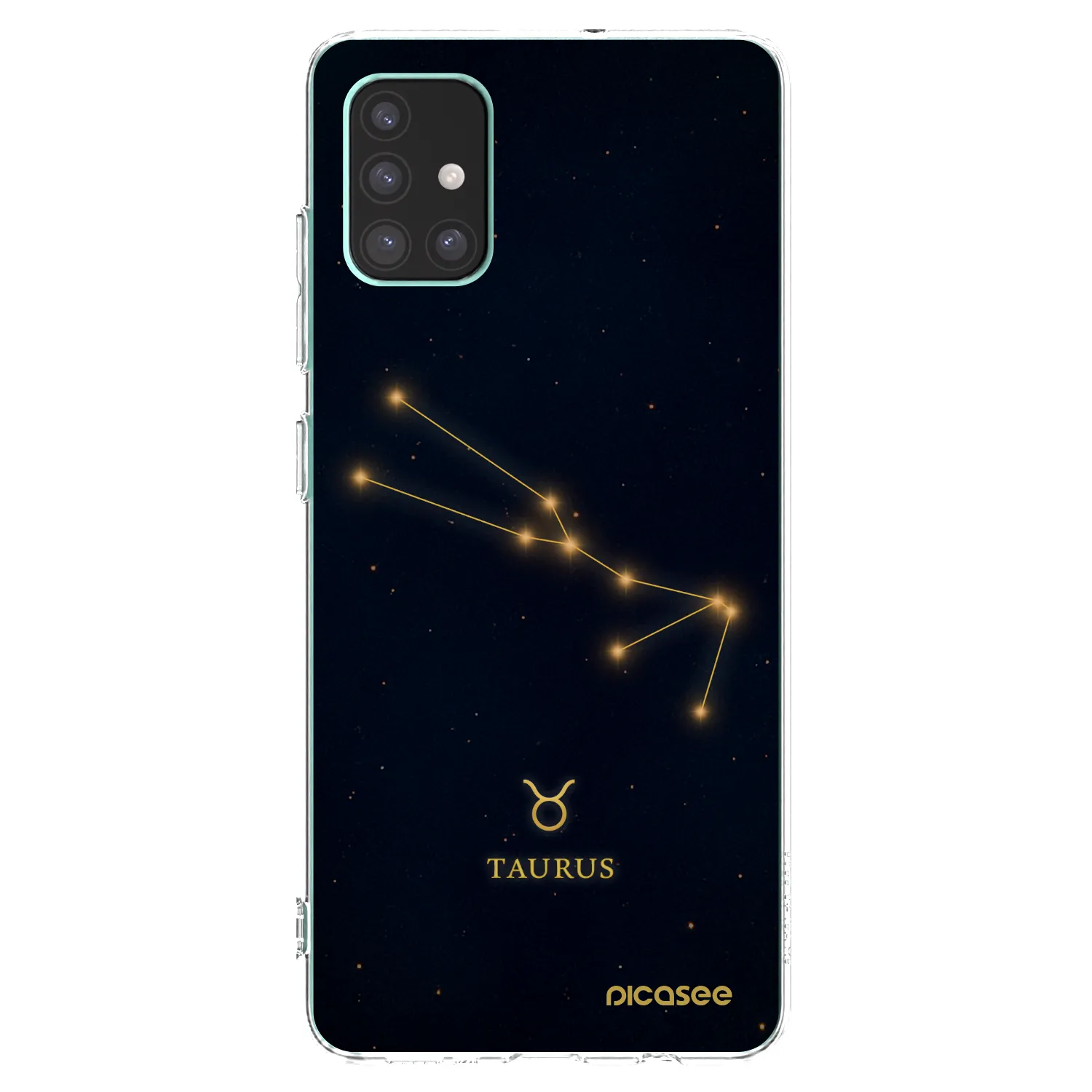 Picasee διαφανής θήκη σιλικόνης Samsung Galaxy M51 M515F - TAURUS