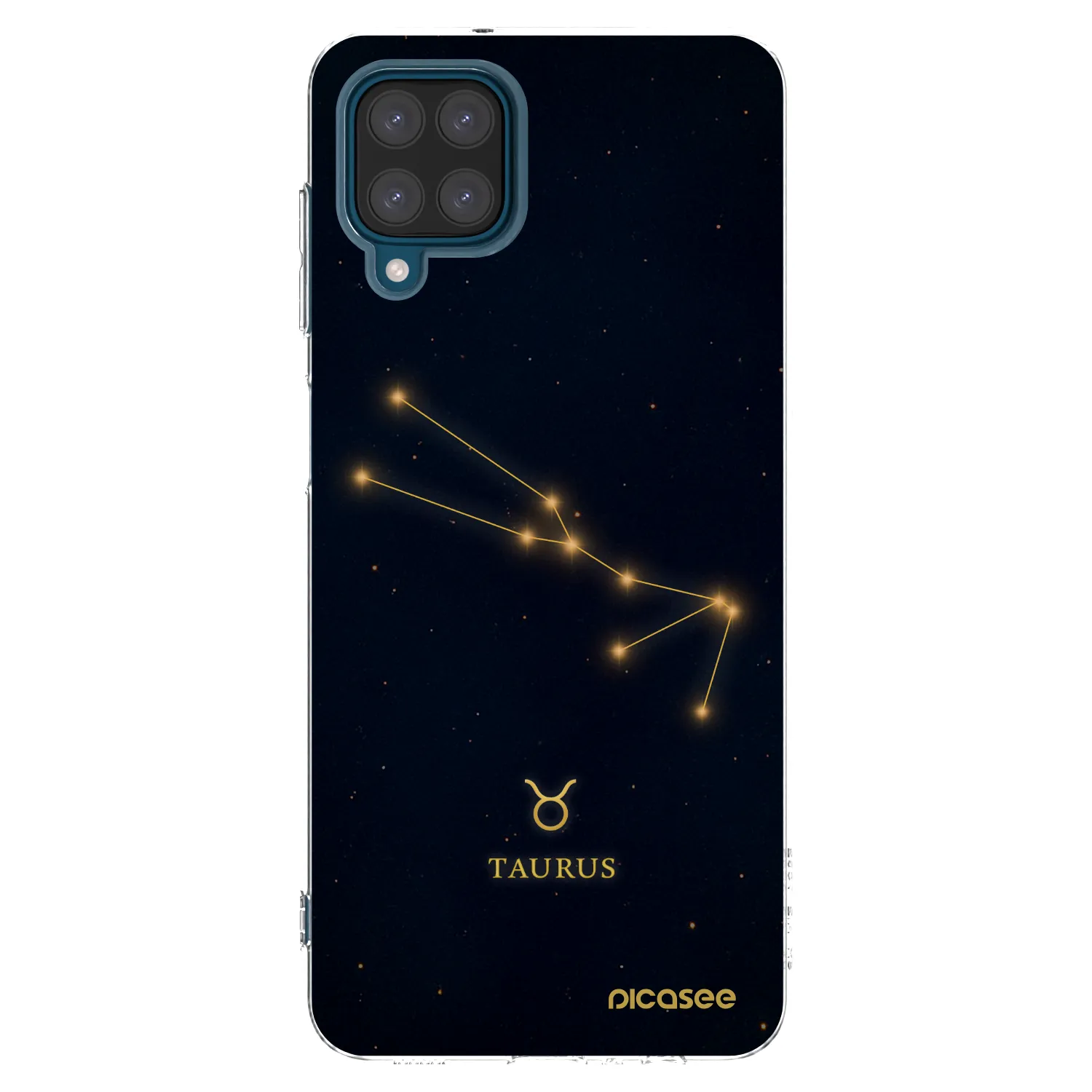 Picasee διαφανής θήκη σιλικόνης Samsung Galaxy A12 A125F - TAURUS