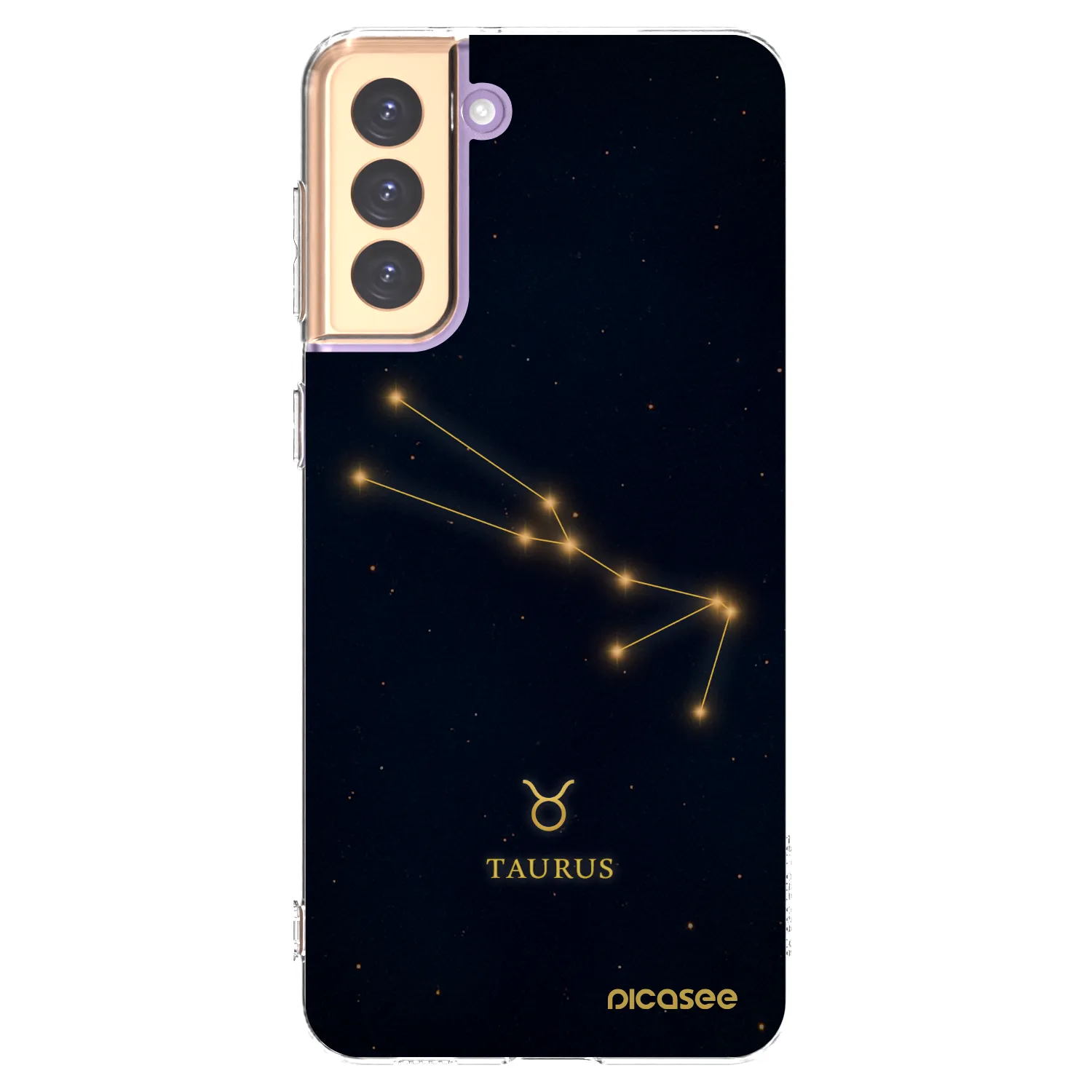 Picasee διαφανής θήκη σιλικόνης Samsung Galaxy S21+ 5G G996F - TAURUS