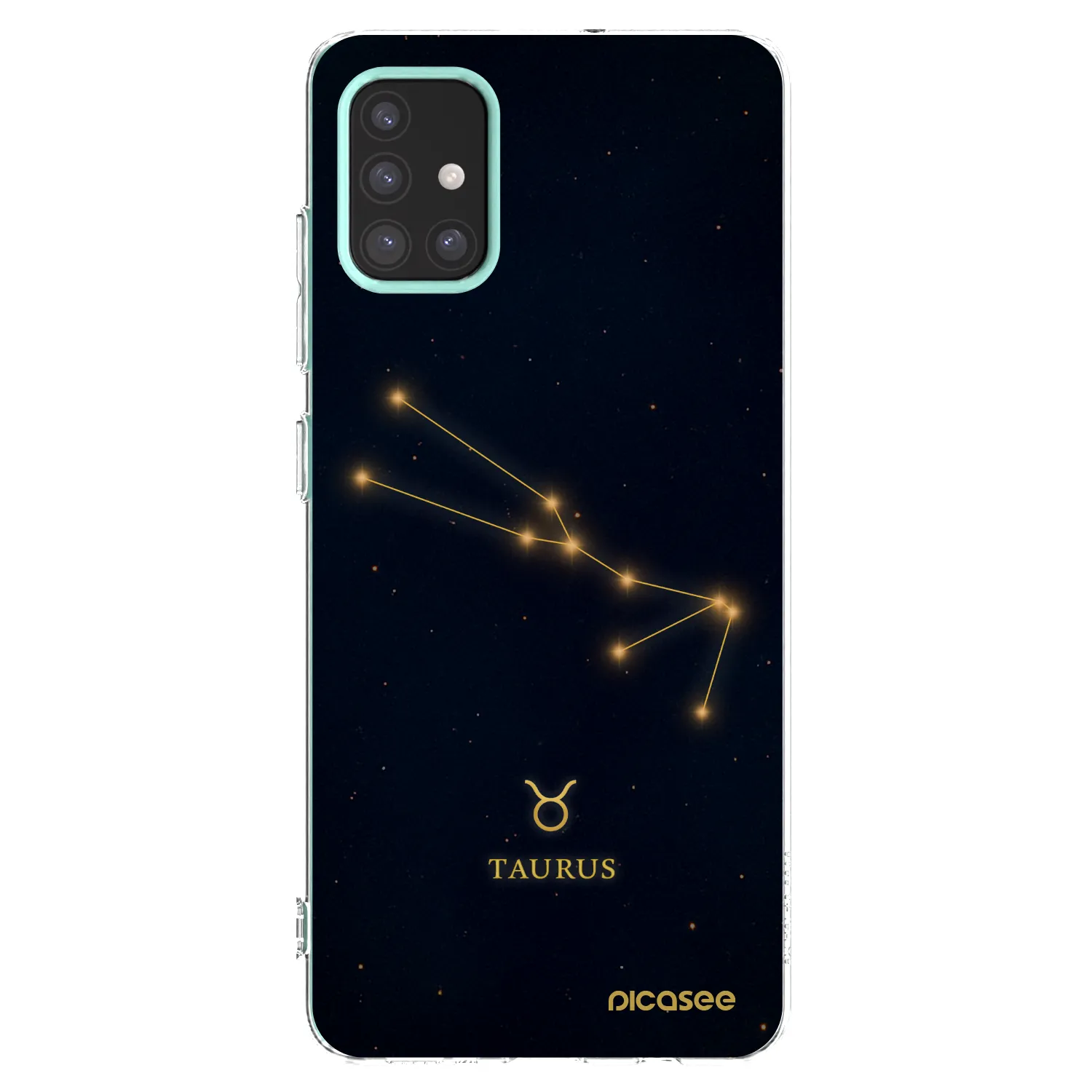 Picasee διαφανής θήκη σιλικόνης Samsung Galaxy M31s - TAURUS