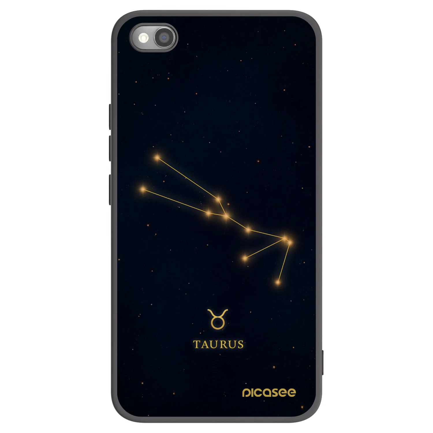 Picasee Μαύρη θήκη σιλικόνης για Xiaomi Mi 11 Ultra - TAURUS