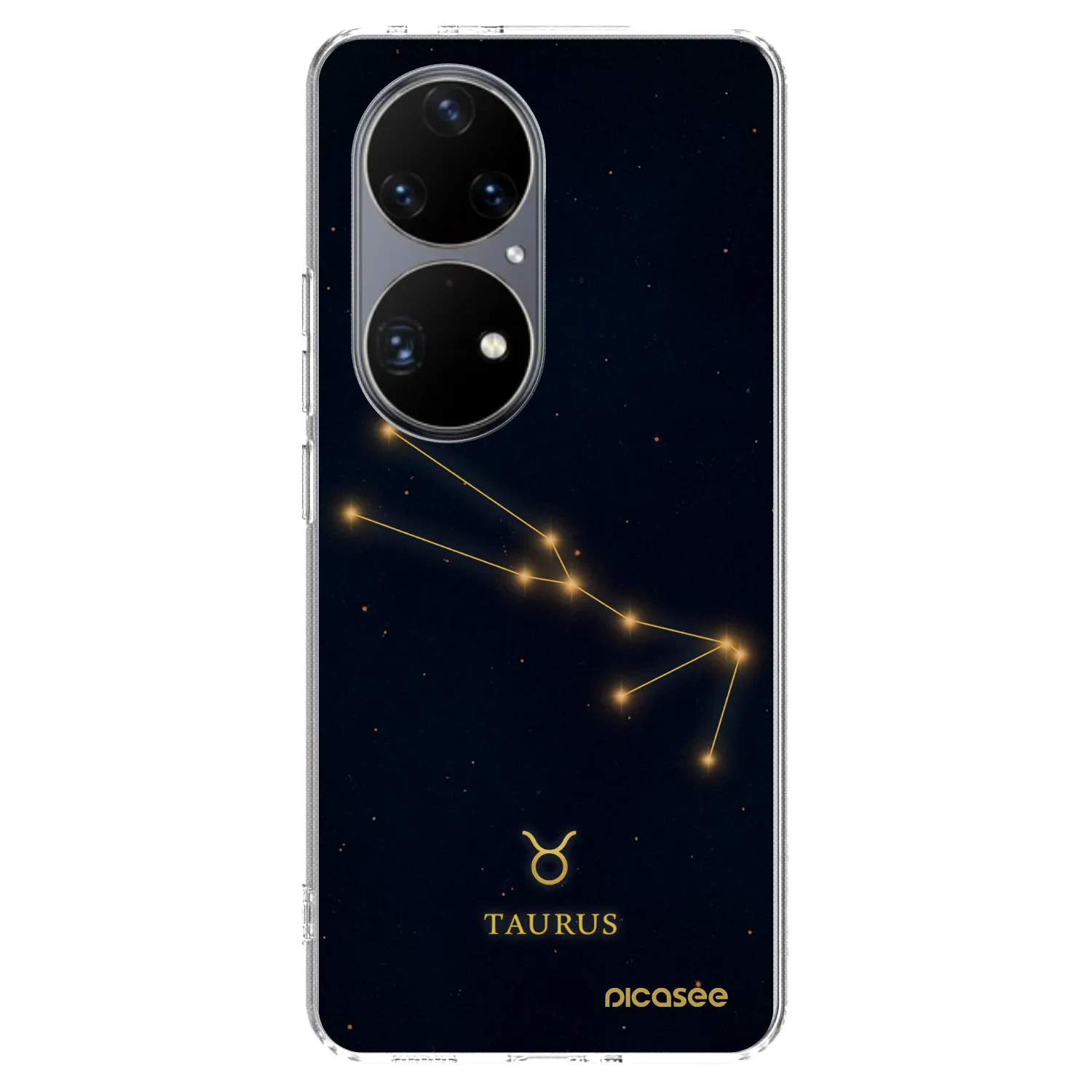 Picasee διαφανής θήκη σιλικόνης Huawei P50 - TAURUS