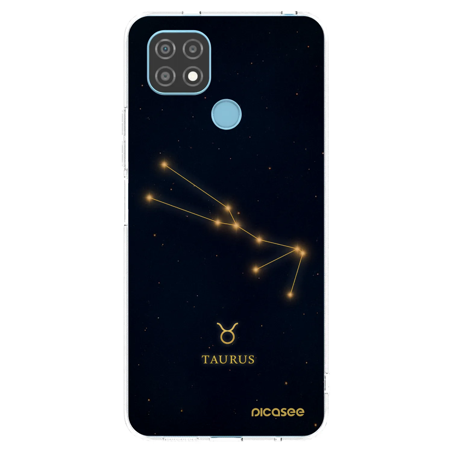 Picasee διαφανής θήκη σιλικόνης Realme C21 - TAURUS