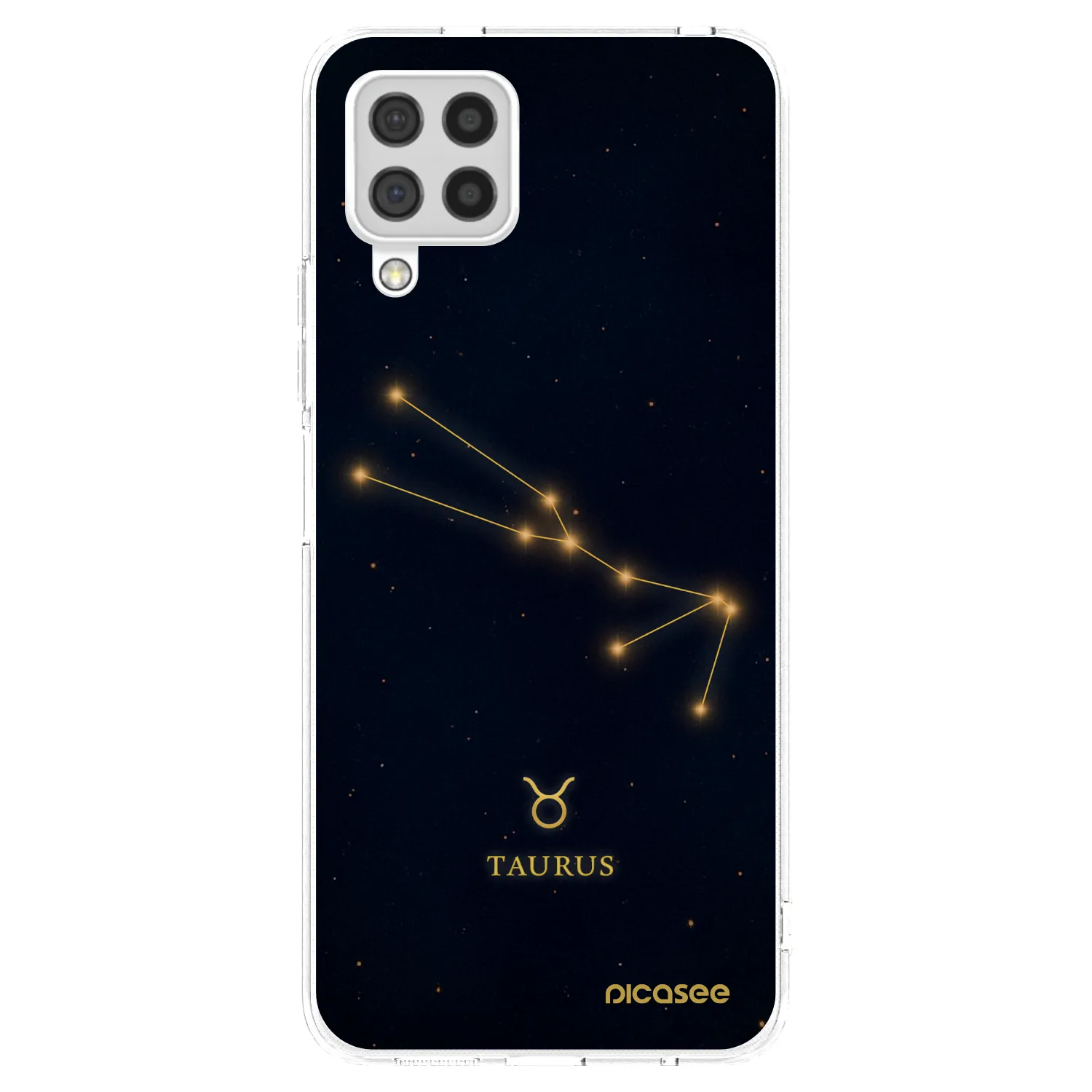 Picasee διαφανής θήκη σιλικόνης Samsung Galaxy A22 A225F 4G - TAURUS