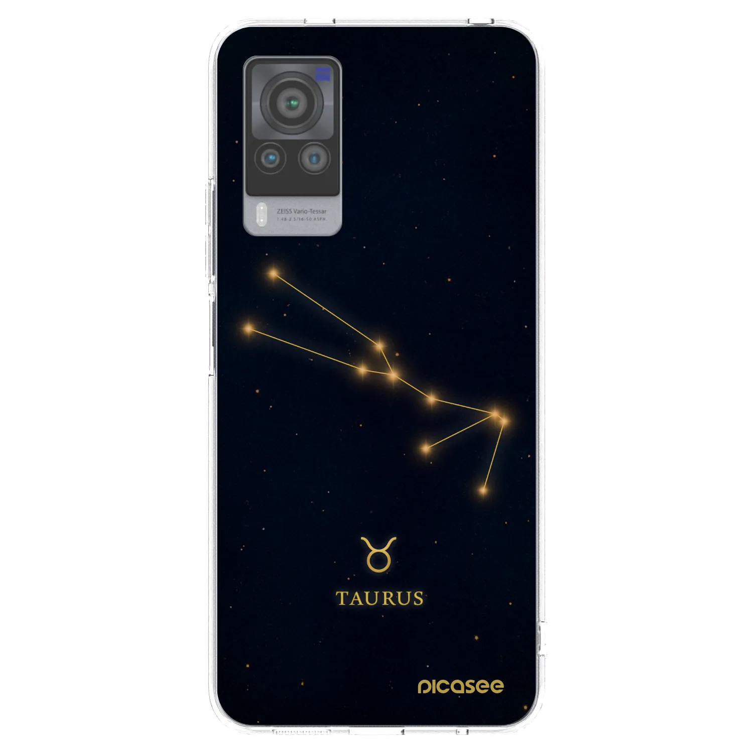 Picasee διαφανής θήκη σιλικόνης Vivo X60 Pro 5G - TAURUS