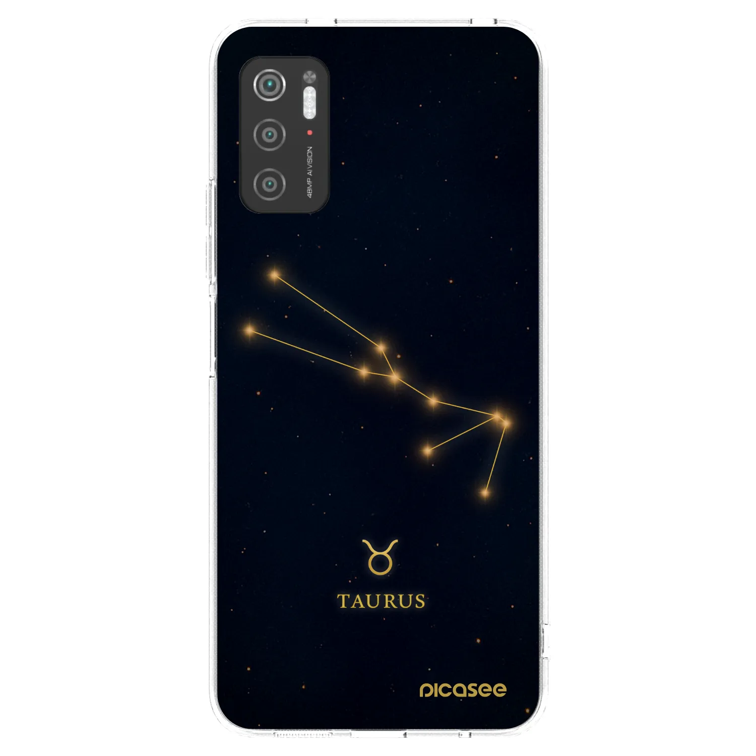 Picasee διαφανής θήκη σιλικόνης Xiaomi Poco M3 Pro 5G - TAURUS
