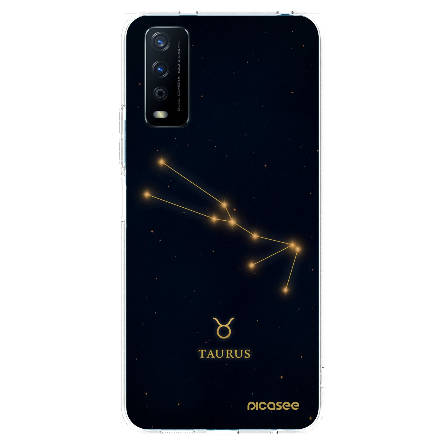 Picasee διαφανής θήκη σιλικόνης Vivo Y11s - TAURUS
