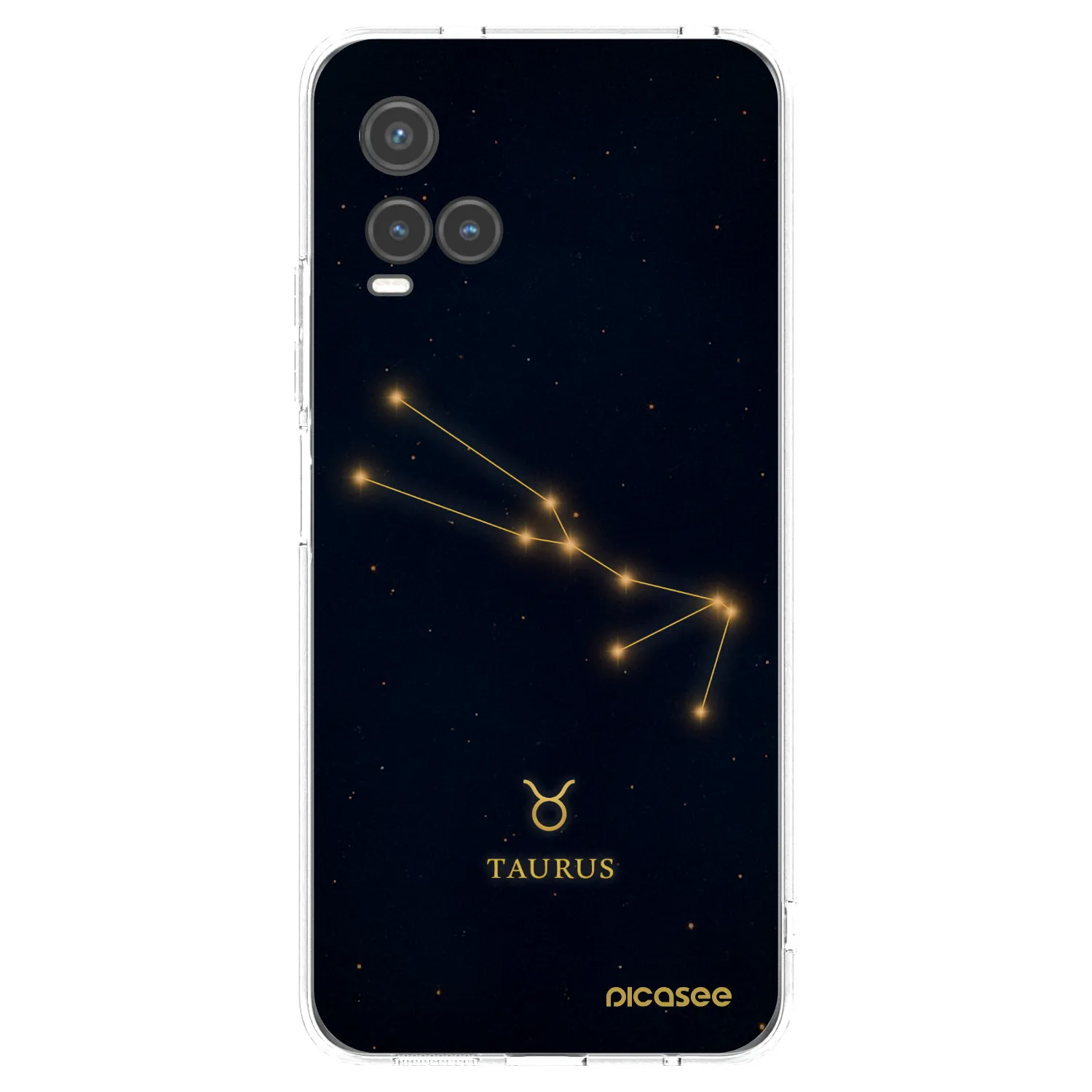 Picasee διαφανής θήκη σιλικόνης Vivo Y33s - TAURUS