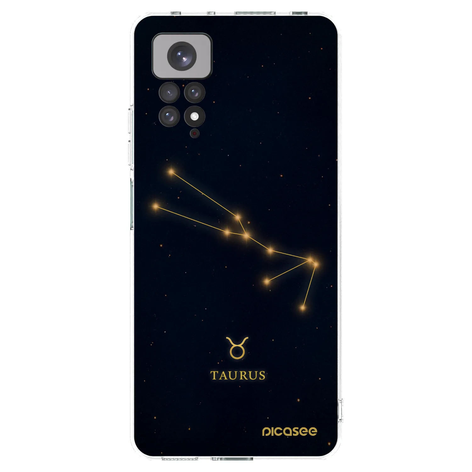 Picasee διαφανής θήκη σιλικόνης Xiaomi Redmi Note 11S 4G - TAURUS