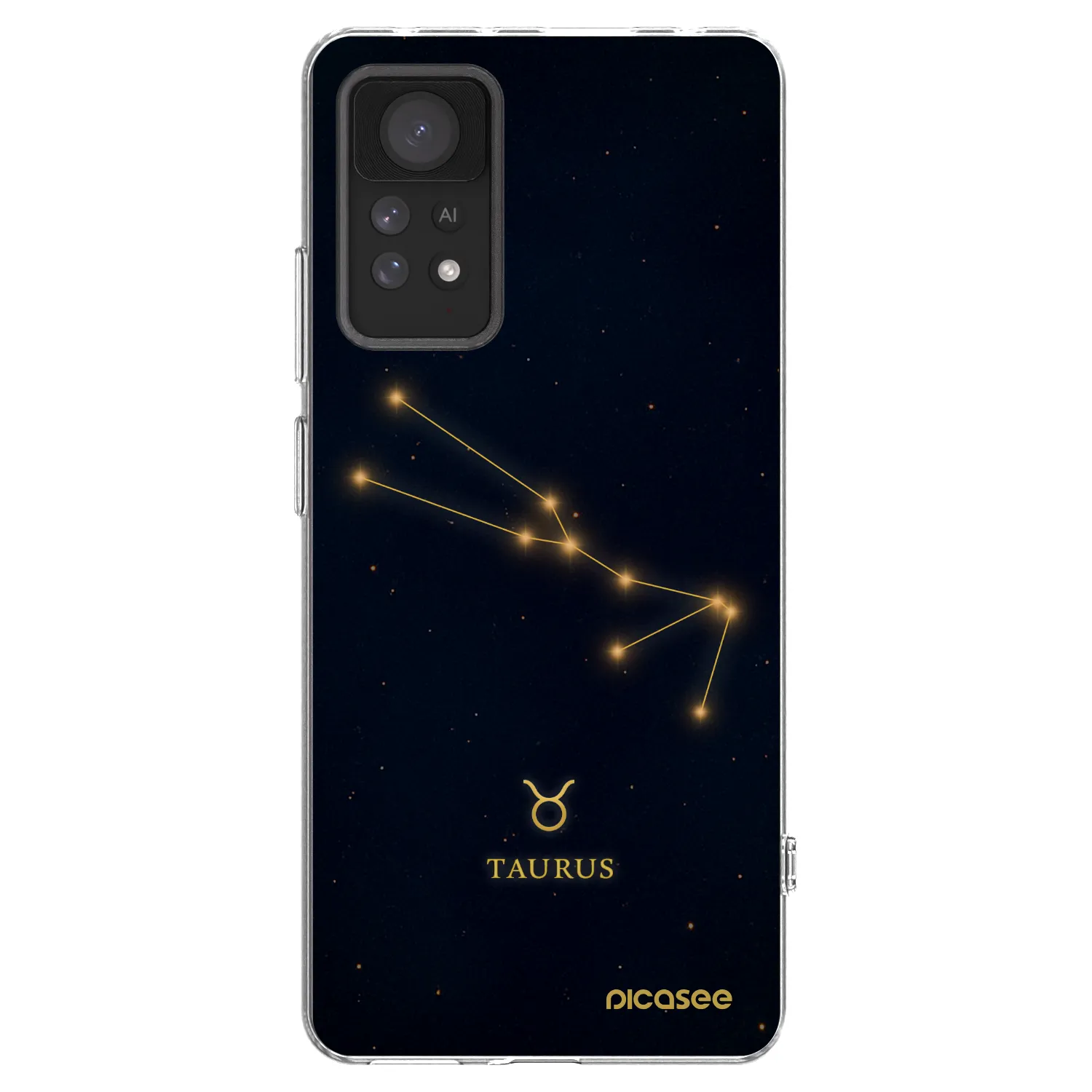 Picasee διαφανής θήκη σιλικόνης Xiaomi Redmi Note 11 Pro 5G - TAURUS